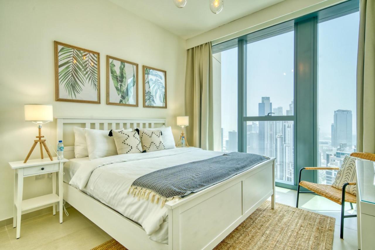 Boho-Chic Cosy 1Br, Minutes To Burj Khalifa Apartment Дубай Екстериор снимка
