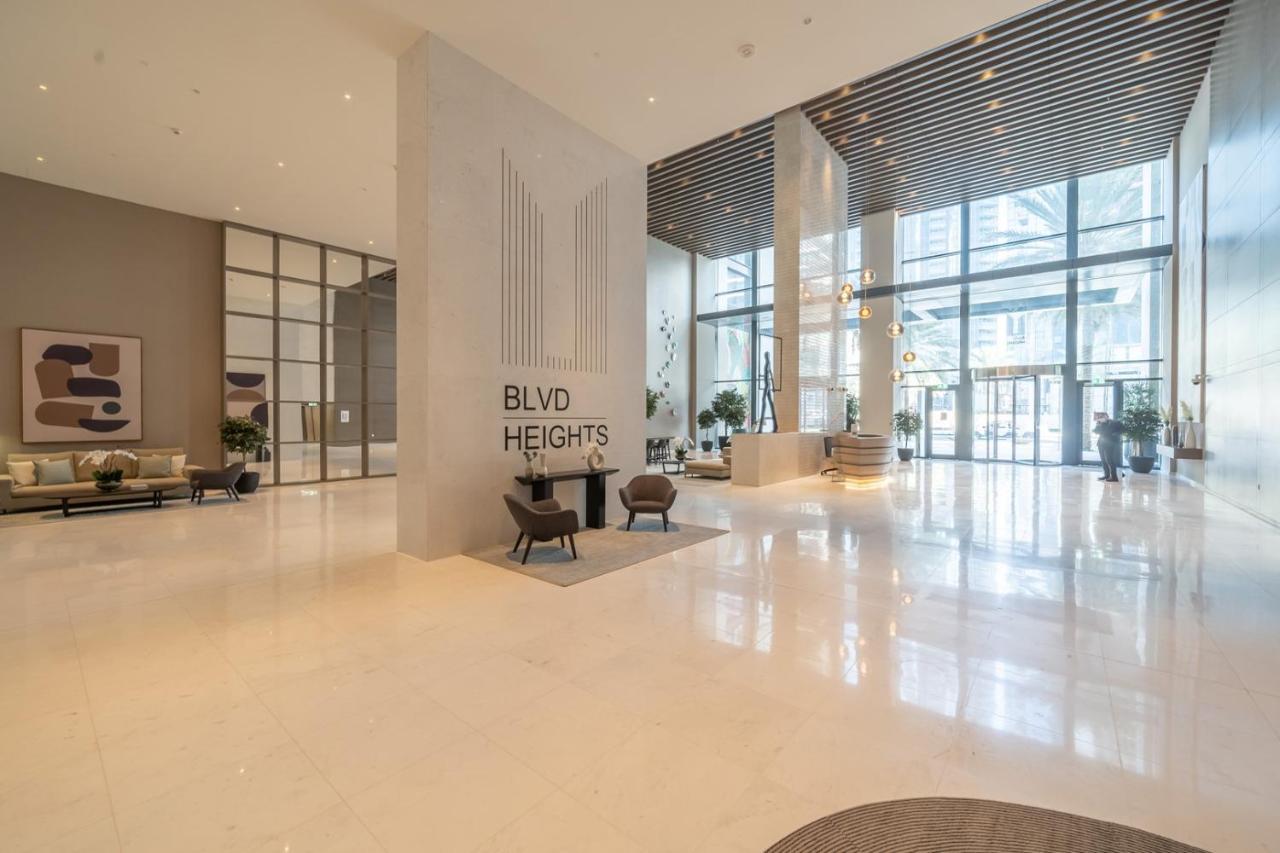 Boho-Chic Cosy 1Br, Minutes To Burj Khalifa Apartment Дубай Екстериор снимка