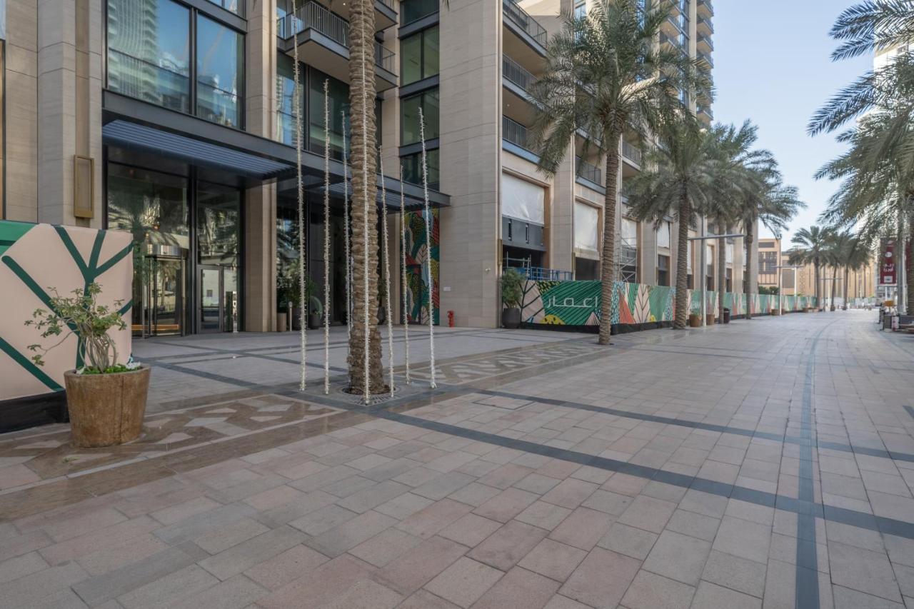 Boho-Chic Cosy 1Br, Minutes To Burj Khalifa Apartment Дубай Екстериор снимка
