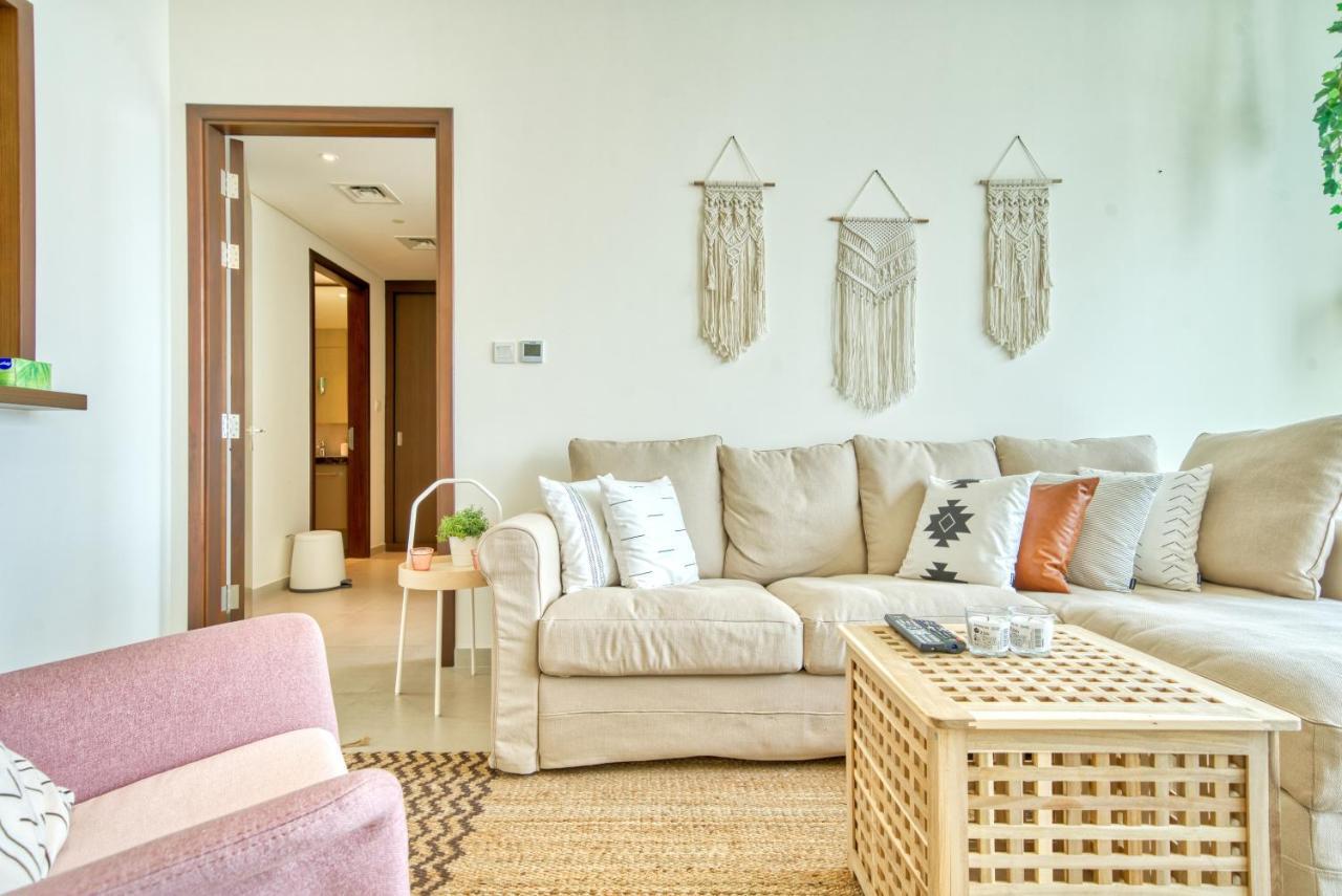 Boho-Chic Cosy 1Br, Minutes To Burj Khalifa Apartment Дубай Екстериор снимка