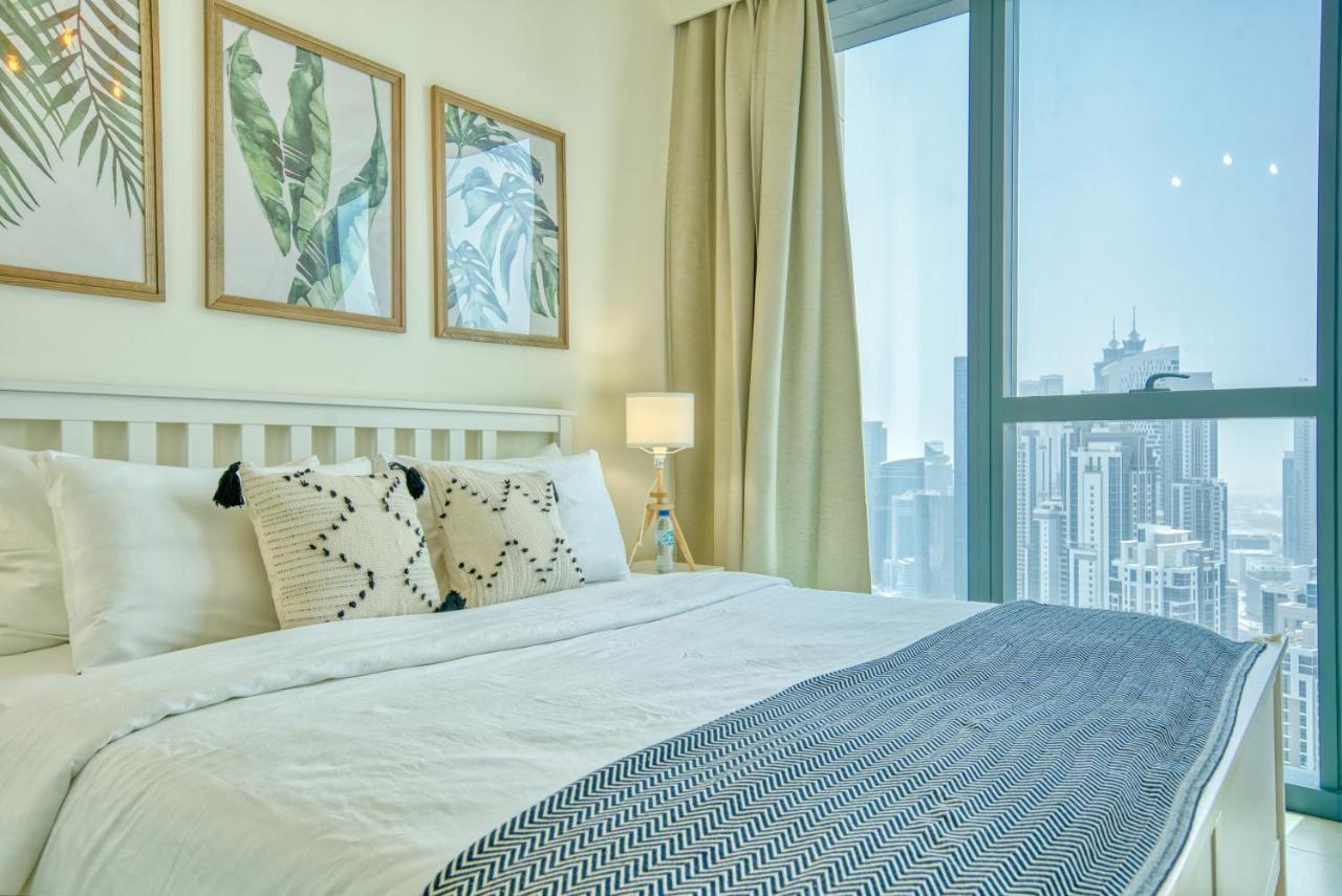 Boho-Chic Cosy 1Br, Minutes To Burj Khalifa Apartment Дубай Екстериор снимка